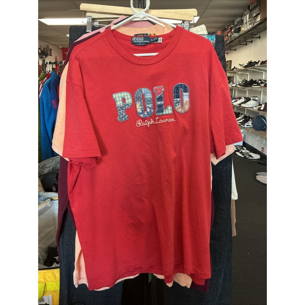 Polo Ralph lLauren Ladies Red Tshirt XL